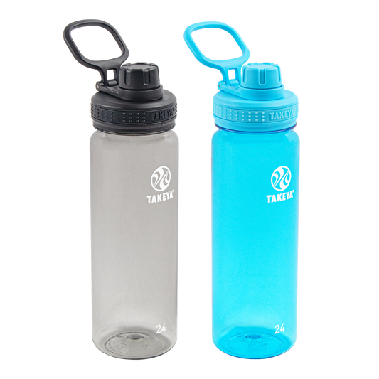 tritan-water-bottle-bundle-with-spout-lid-2-pack-h2 51688-Tritan-Spout-24-2pk-StormyBlack-BreezyBlue-angle_47de1ebc-7e67-4a88-abe1-6dfbee34e6a6.png