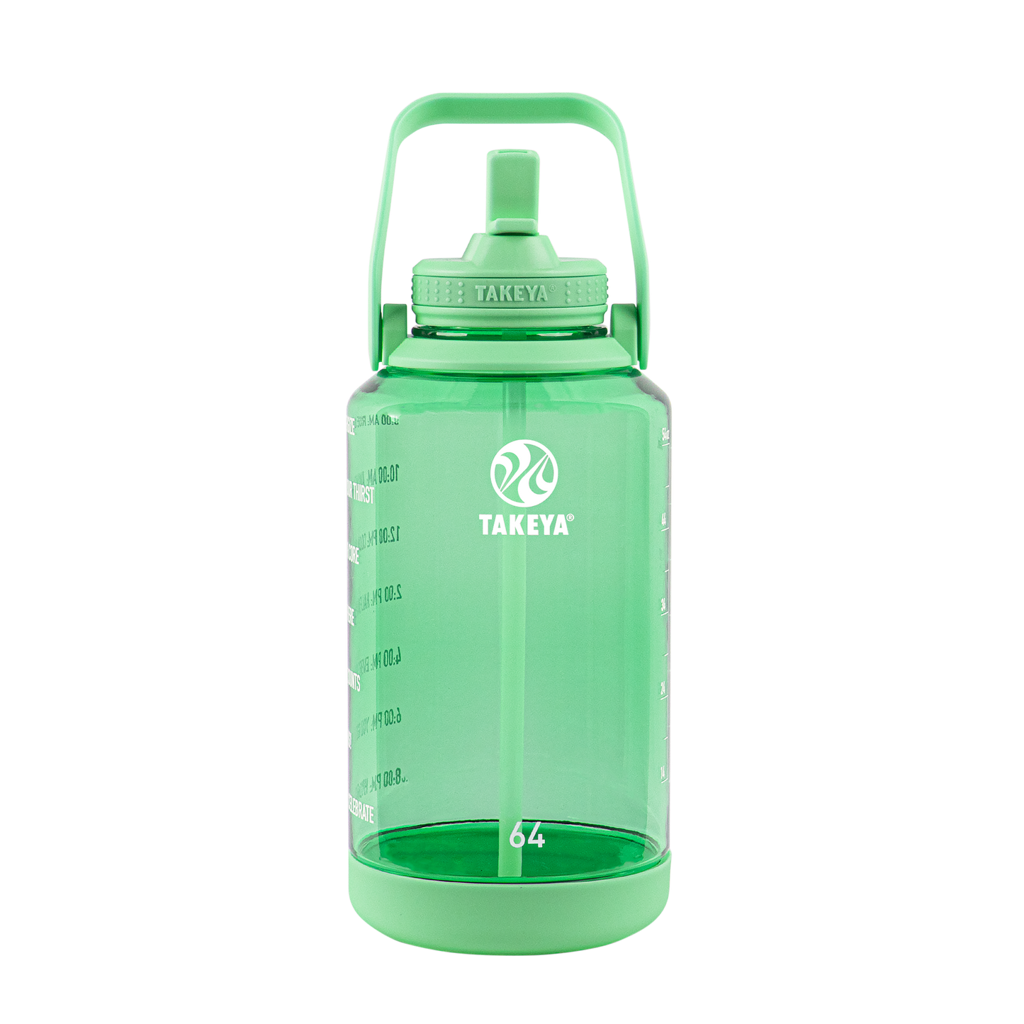 tritan-motivational-water-bottle-with-straw-lid-c4 54101-Tritan-Straw-Motivational-64-PistactioGreen-front.png