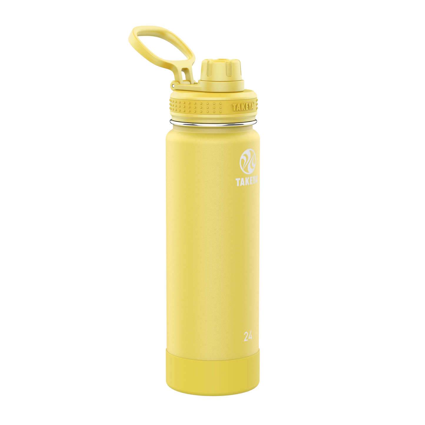 actives-water-bottle-with-spout-lid-c6 51187-Actives-Spout-24-Canary-angle.png