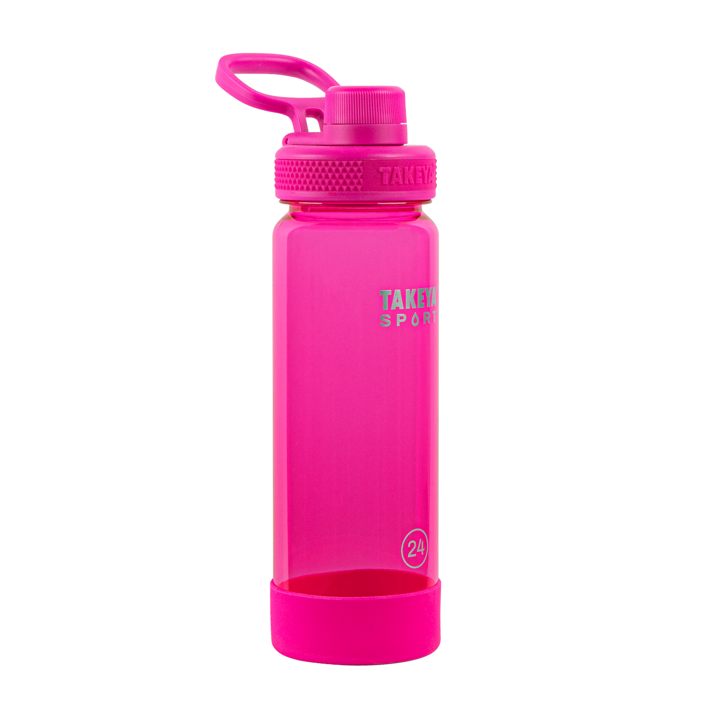 tritan-sport-water-bottle-with-spout-lid-x6 51671-TKS-Tritan-Spout-24-PinkSweep-frontangle.png