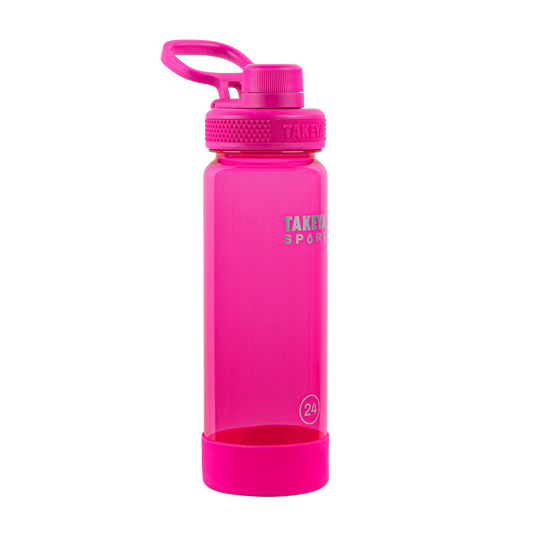 tritan-sport-water-bottle-with-spout-lid-x6 51671-TKS-Tritan-Spout-24-PinkSweep-frontangle.png