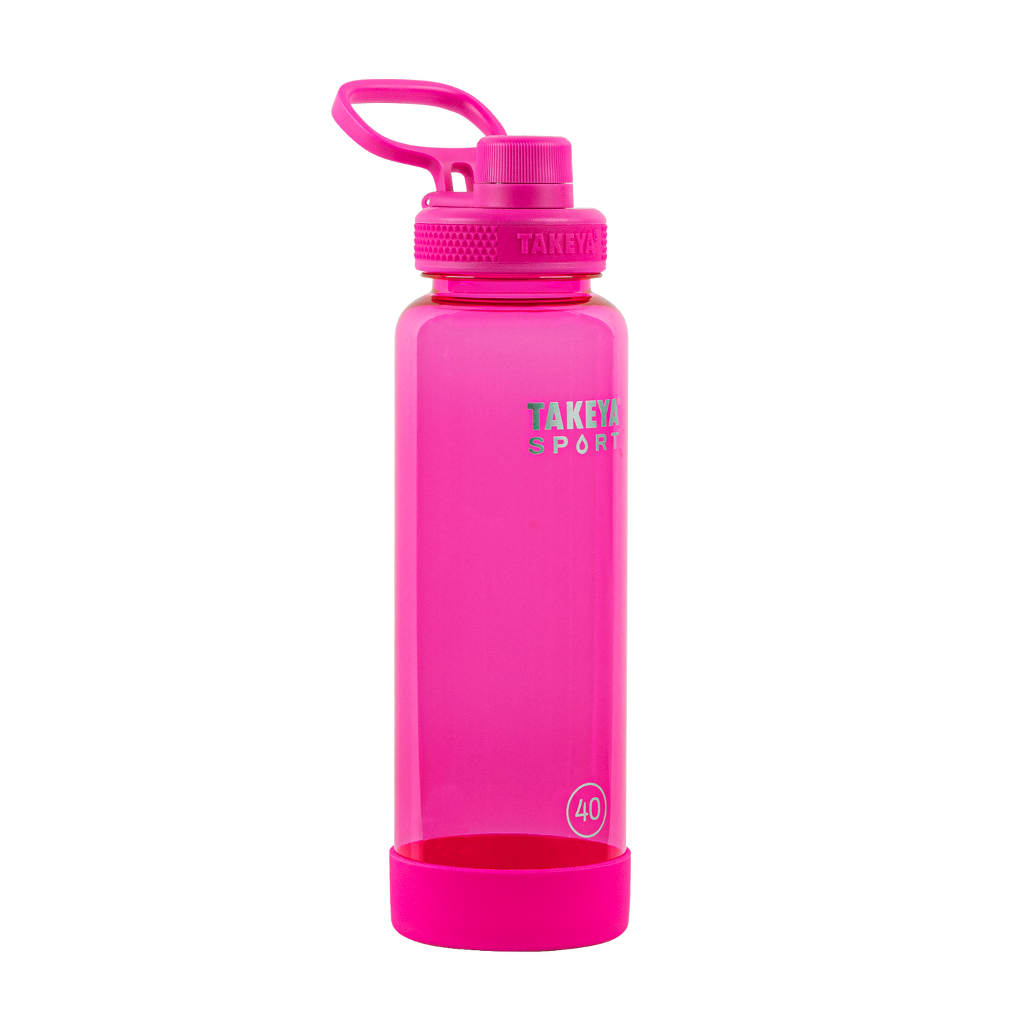 tritan-sport-water-bottle-with-spout-lid-x6 52030-TKS-Tritan-Spout-40-PinkSweep-frontangle.png