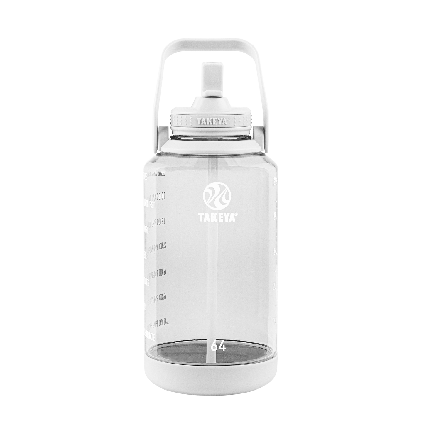 tritan-motivational-water-bottle-with-straw-lid-c4 54142-Tritan-Straw-Motivational-64-WhiteCloud-front.png