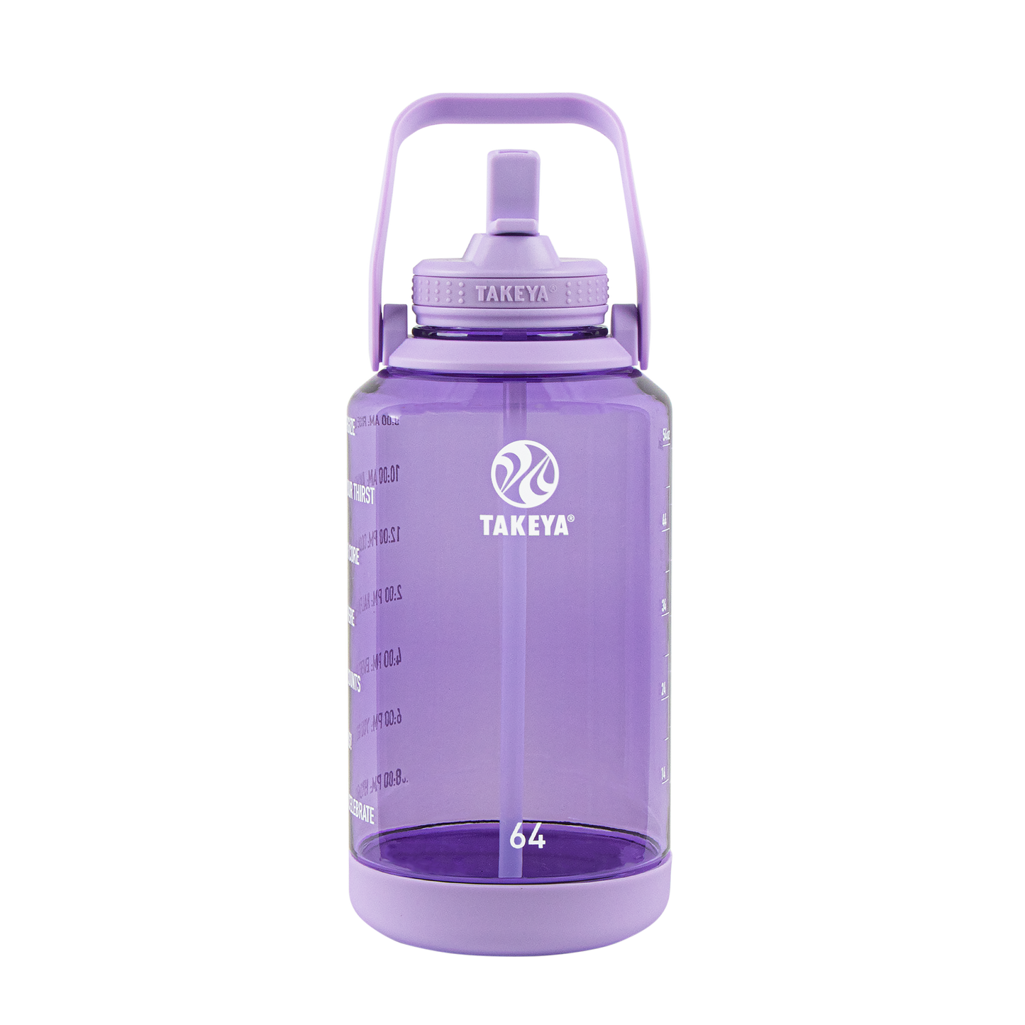 tritan-motivational-water-bottle-with-straw-lid-c4 54144-Tritan-Straw-Motivational-64-VivacityPurple-front.png